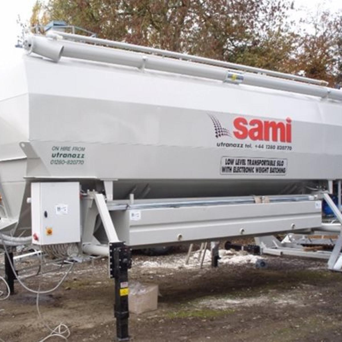 New 20-tonne SAMI cement tank